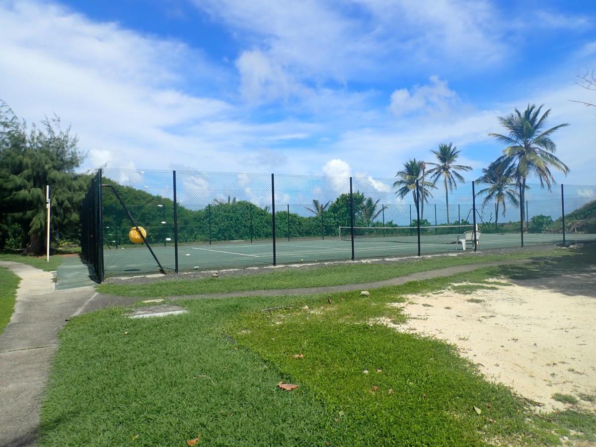 Ti Kaz Emeraude - Mer, Soleil Et Sable Fin, Piscine Et Tennis Saint-Francois  Bagian luar foto